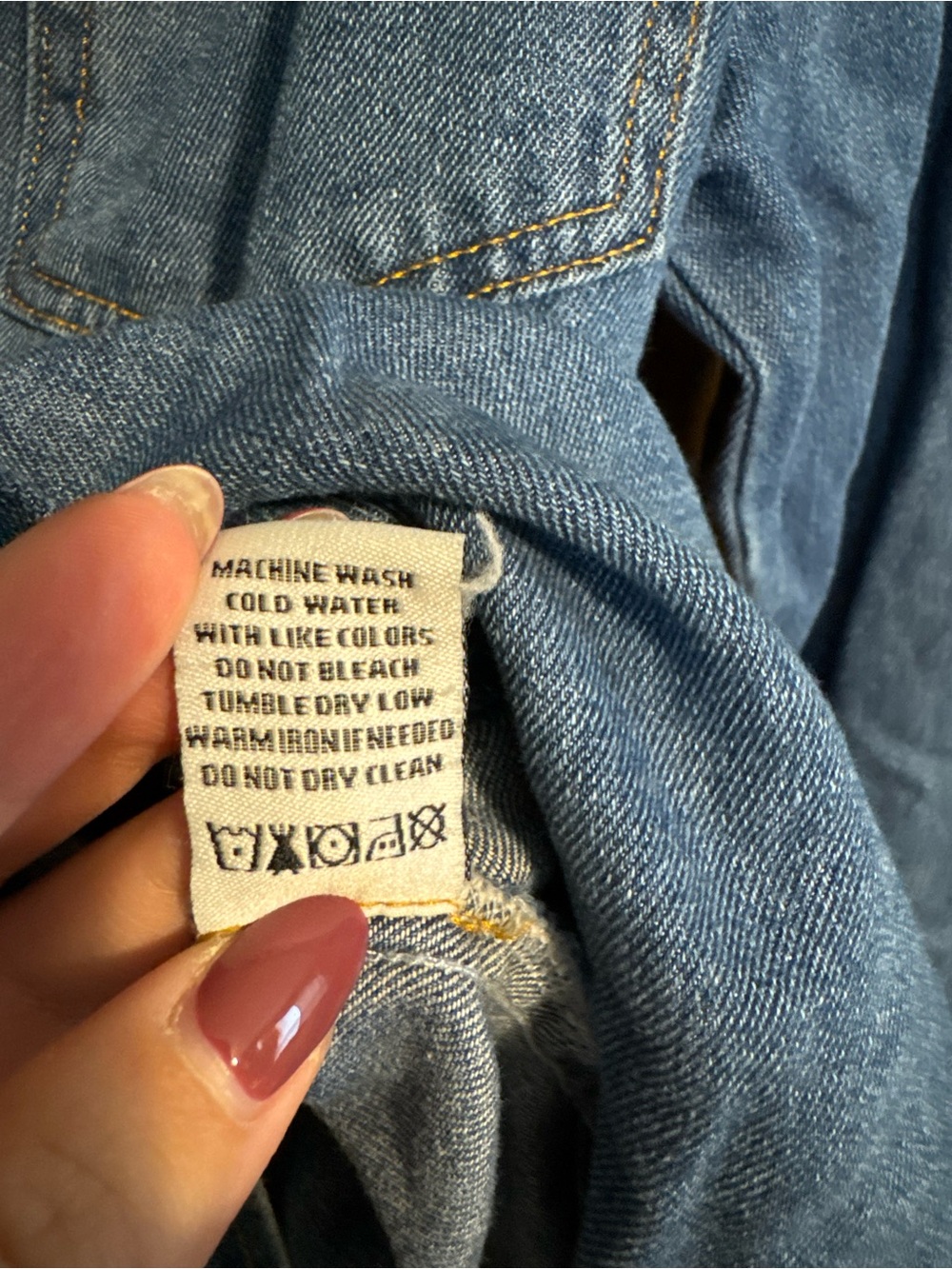 Denim top - Picture 4 of 4